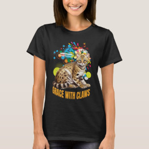 WGrace mit Klauen Frauen Schwarz T-Shirt