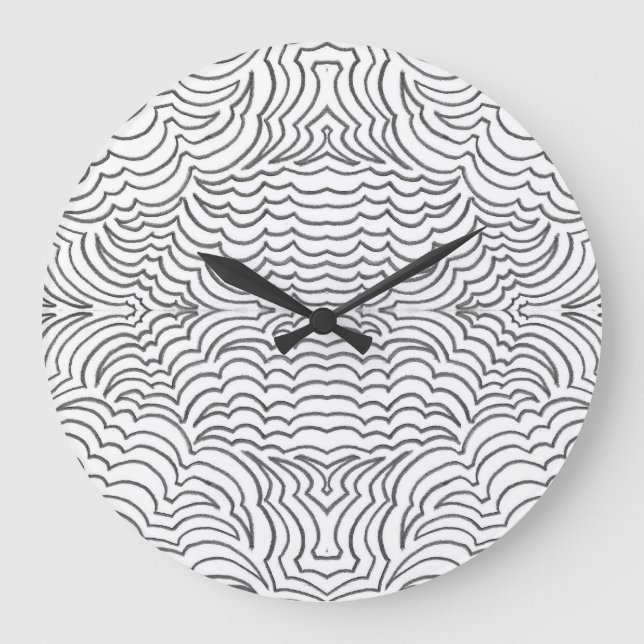 WGTT clock Große Wanduhr (Vorderseite)