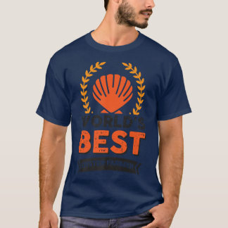 Wh World's Best Oyster Bauer Job Colleague T-Shirt