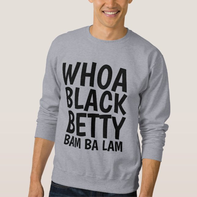 WHA BLACK BETTY VINTAGE T - SHIRT (Vorderseite)