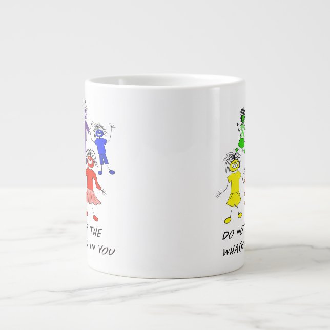 Whack-A-Do Jumbo-Tasse (Vorderseite)