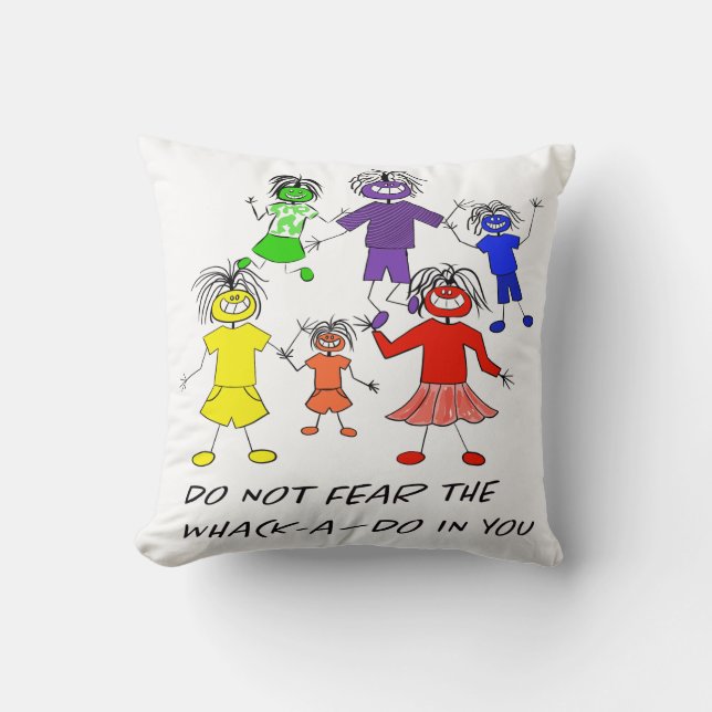 Whack-A-Do Kissen (Vorderseite)