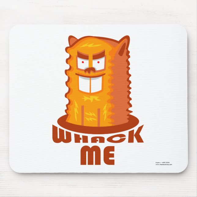 Whack mich mousepad (Vorne)