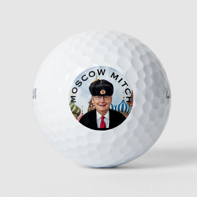 Whack Moscow Mitch Golfball (Vorderseite)