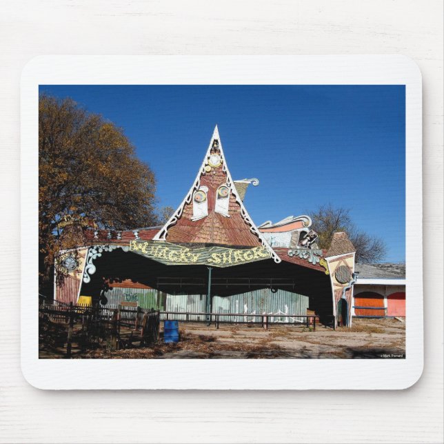 Whacky Bretterbude-Front Mousepad (Vorne)