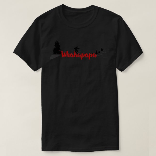 Whakapapa Ski Long T-Shirt (Design vorne)
