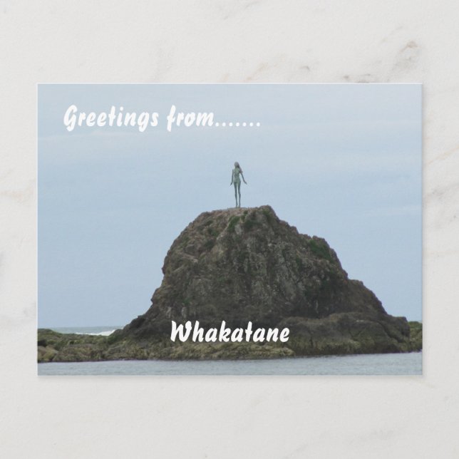 Whakatane, BOP, Neuseeland Postkarte (Vorderseite)