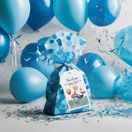 Whale a Time Boys Birthday Danke Geschenkanhänger