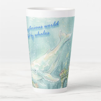 Whale Atlantis Underwater Fantasy Milchtasse