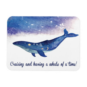 Whale aus einer Zeit Alaska Hawaii Magnet