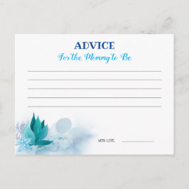 Whale Baby Showcard Postkarte