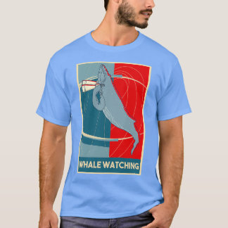 Whale beim Whalewatching Ozean Naturalist-Geschenk T-Shirt