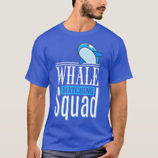 Whale beobachten Squad Cetacean T-Shirt