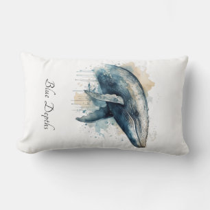 Whale Cove Coastal Bedroom Akzent Lendenkissen