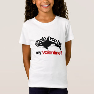 Whale, du bist mein Valentine T-Shirt