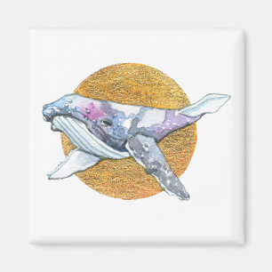 Whale Float Magnet