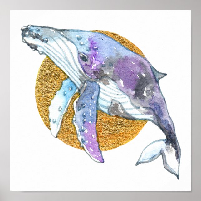 Whale Fly Poster (Vorne)