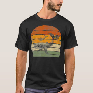 Whale Geschenke für Frauen Männer Funny Whale Prin T-Shirt