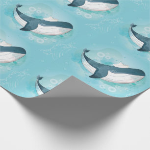 Whale Geschenkpapier