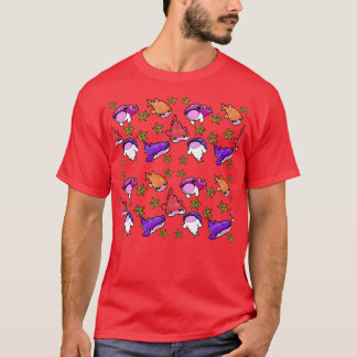 Whale-Haie und Starfish T-Shirt