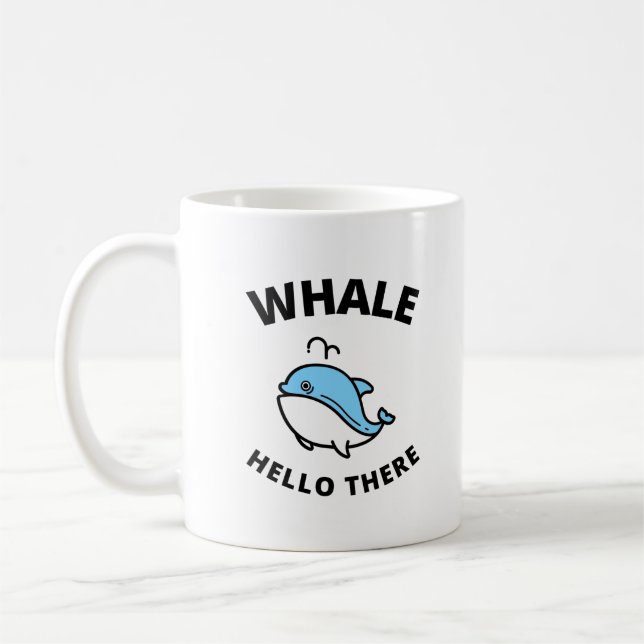 Whale hello dort kaffeetasse (Links)