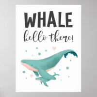 Whale Hello There Niedlich Kinderzimmer and Kids R