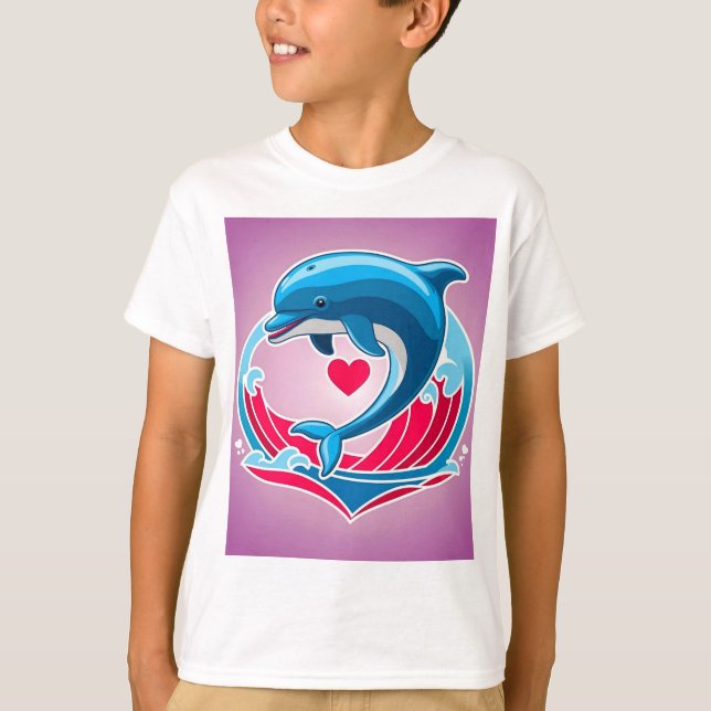 Whale Hug für Mama T-Shirt (Vorderseite)