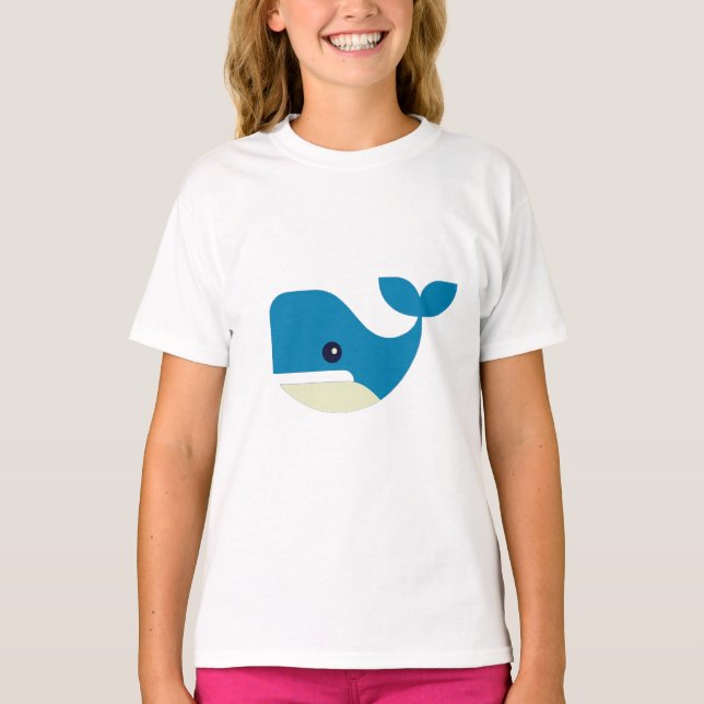 Whale, Humpback, Mammal T-Shirt (Vorderseite)