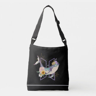 Whale-Inspiriert Crossbody Bag - K-Pop Fan Edition Tragetaschen Mit Langen Trägern