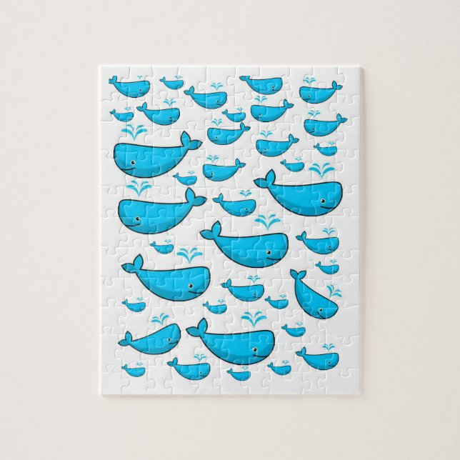Whale Jigsaw Puzzle (Vertikal)