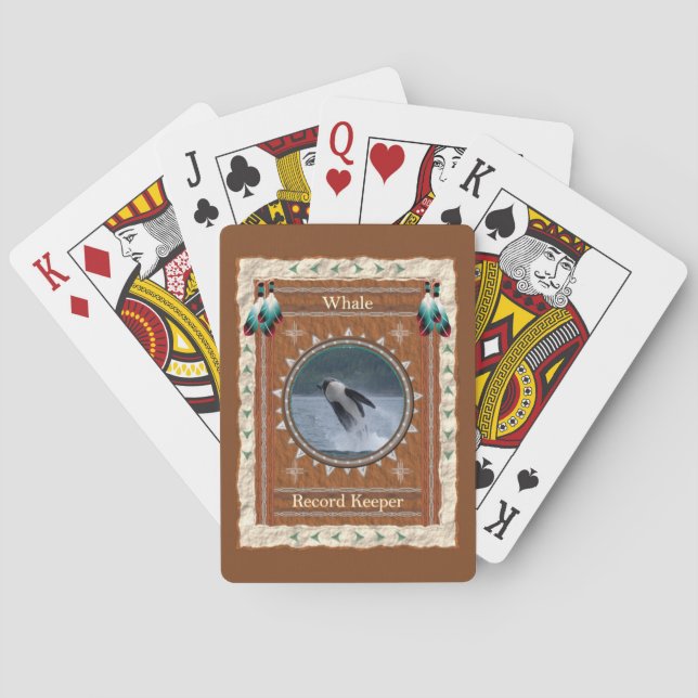 Whale - Klassische Playing Cards Spielkarten (Rückseite)