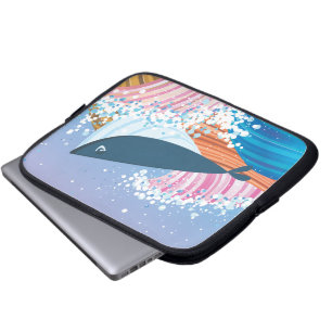 Whale Laptopschutzhülle