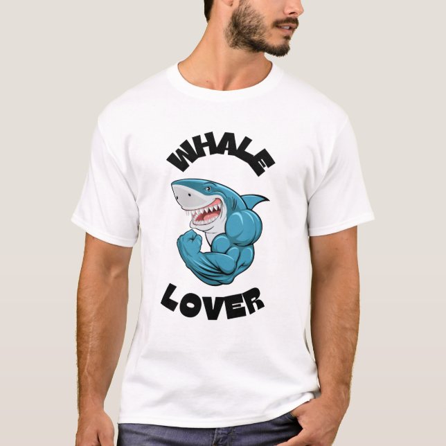 Whale Lover - Niedlich Ocean Holiday T - Shirt (Vorderseite)