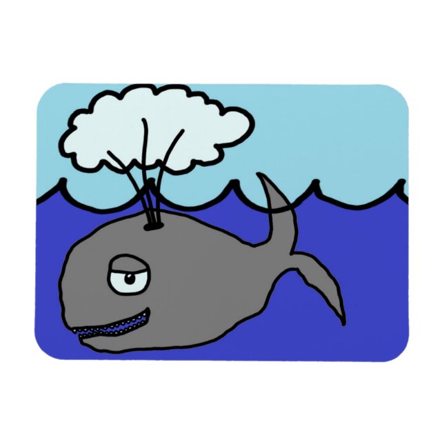 Whale Magnet (Horizontal)