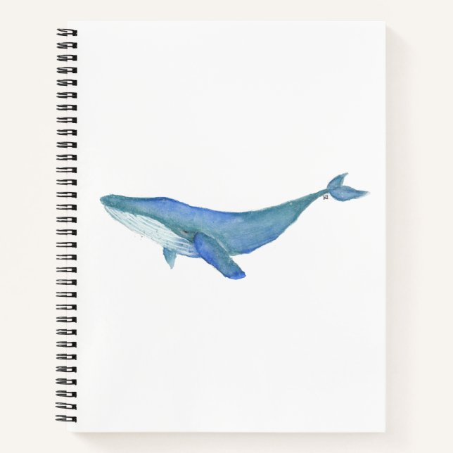 Whale-Notebook Notizbuch (Vorderseite)