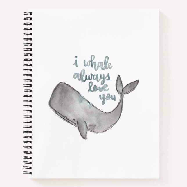 Whale-Notebook Notizbuch (Vorderseite)