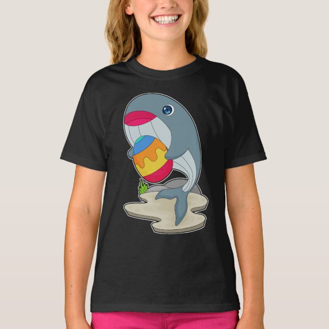 Whale Osterei T-Shirt (Vorderseite)
