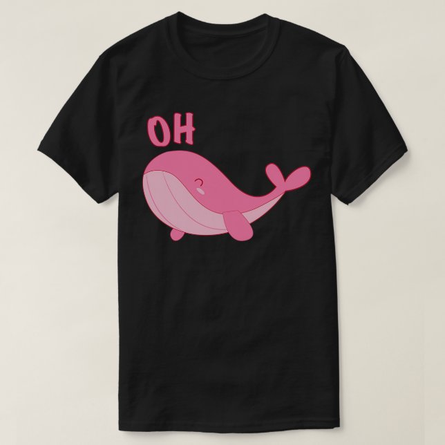 Whale pink 1 T-Shirt (Design vorne)