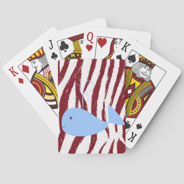 Whale Playing Card Deck Spielkarten (Rückseite)