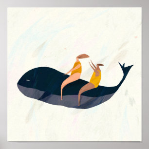 Whale Poster