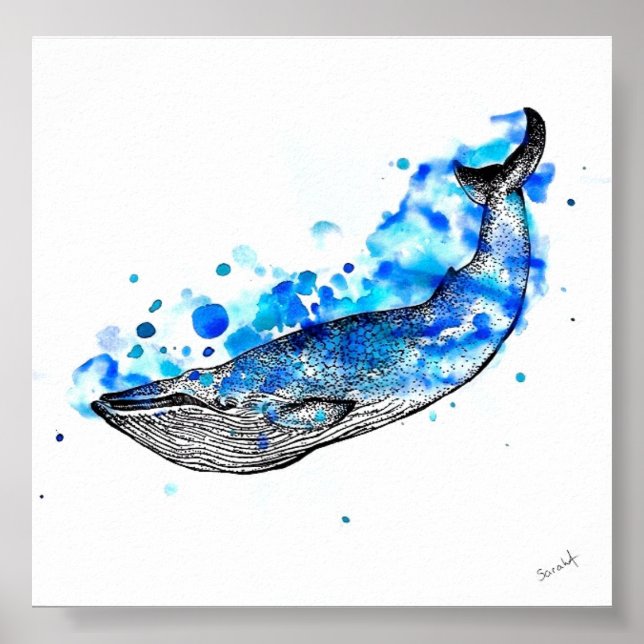 Whale Poster (Vorne)