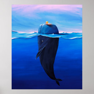 Whale Poster