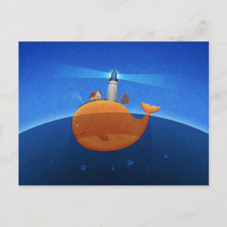 Whale Postkarte