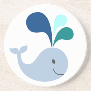 Whale Sandstein Untersetzer