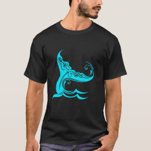 Whale Schwanz in Walen Whale Orca Rette Meerestier T-Shirt