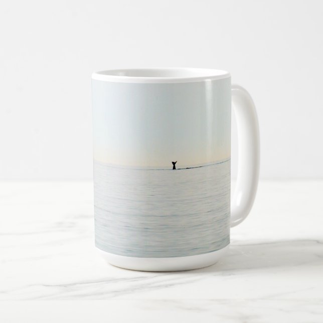 Whale Schwanz Kaffeetasse (VorderseiteRechts)