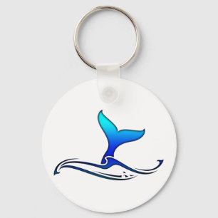 Whale Schwanz Schlüsselanhänger