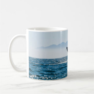 Whale Schwanz Seascape: Dramatisches Wasser. Kaffeetasse