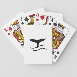 Whale Schwanz Spielkarten