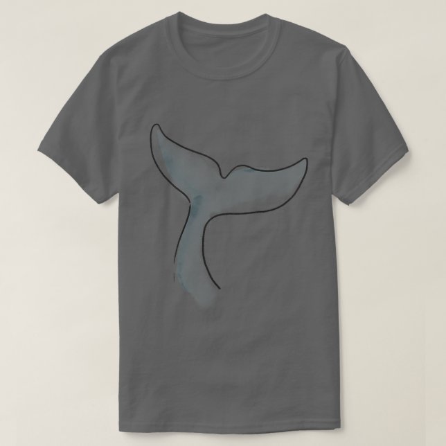 Whale-Schwanz T-Shirt (Design vorne)